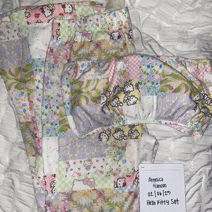 Hello Kitty Flare Pant and Tube Top Set